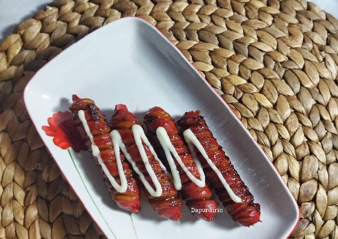 Anti Ribet, Buat Sosis Bakar Barbeque Irit Untuk Jualan