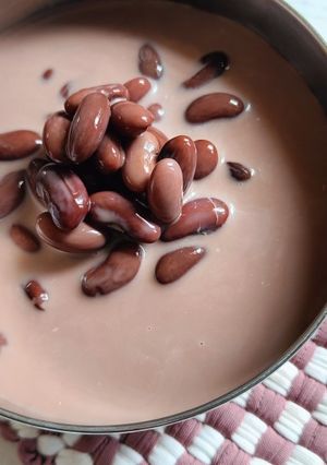Foto resep Es kacang merah