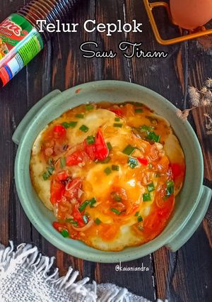 Foto resep Telur Ceplok Saus Tiram