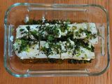 Queso de cabra marinado