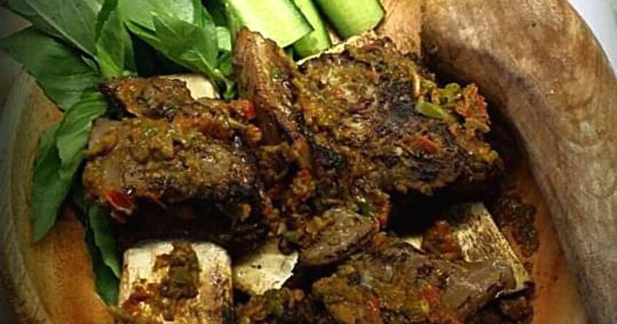 112 resep iga penyet enak dan sederhana Cookpad