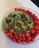 Espiral de paltas y tomates Cherry