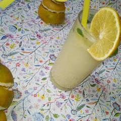 Orange mojito mocktail A picture of Orange mojito mocktail.