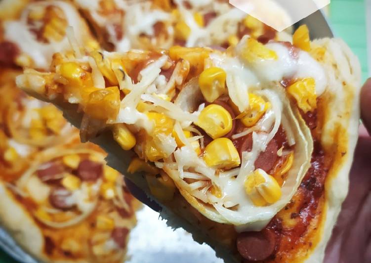 Pizza Praktis Tanpa telur