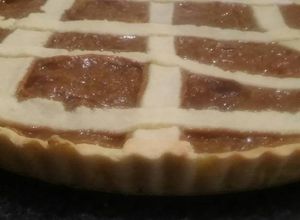 Una foto de Pasta frola de dulce de leche