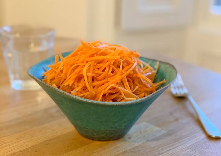 Easiest Way to Prepare Ultimate Carrot salad - the basic
