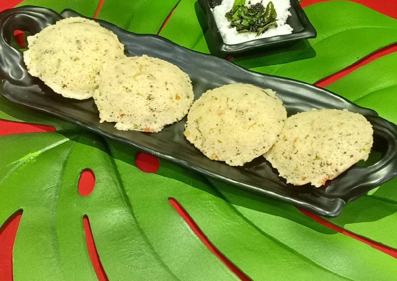 Oats Rava Idli