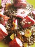 Saucisses lentilles