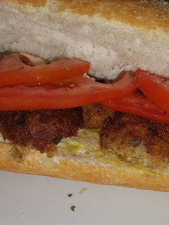 Una foto de Bocadillo de albóndigas de soja