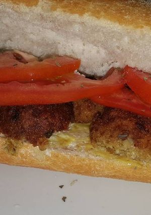 Foto principal de Bocadillo de albóndigas de soja