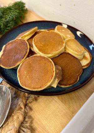 Una foto de Blinis ¡la base perfecta para canapés!
