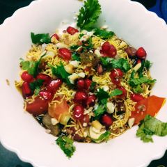 Matar chaat A picture of Matar chaat.