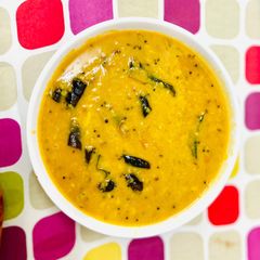 A picture of Dal tadka.