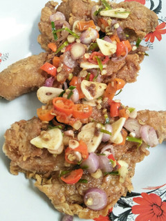 Foto resep Paha Chrispy Pedas Sambal Matah