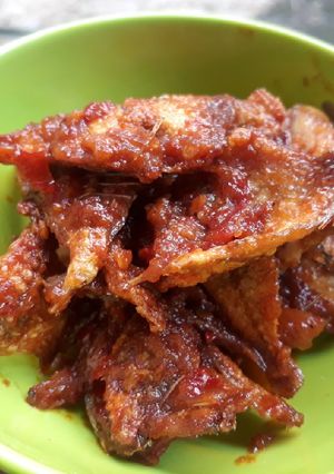 Foto resep Ikan Asin Pedas Manis