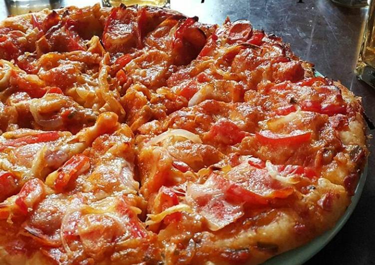 Resep Tuna Mayo Pizza Anti Gagal