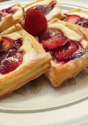 Foto resep Strawberry Cheese Danish