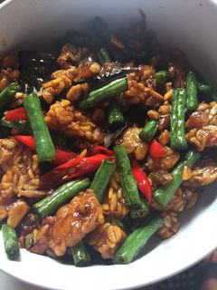 Foto resep Oseng Tempe Kacang Panjang