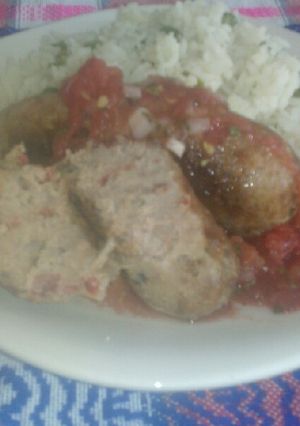 Una foto de Longanizas receta de la abuelita