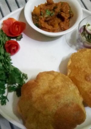 मसाला पूरी (Masala puri recipe in hindi) रेसिपी मुख्य फोटो
