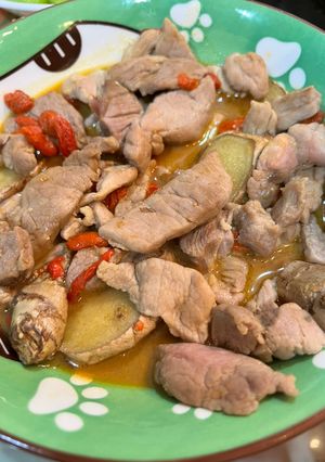 麻油豬肉 的食譜成品照片