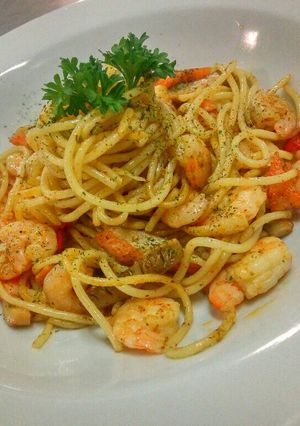 Foto resep Spaghetti aglio e olio