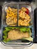 Chicken oat crepe