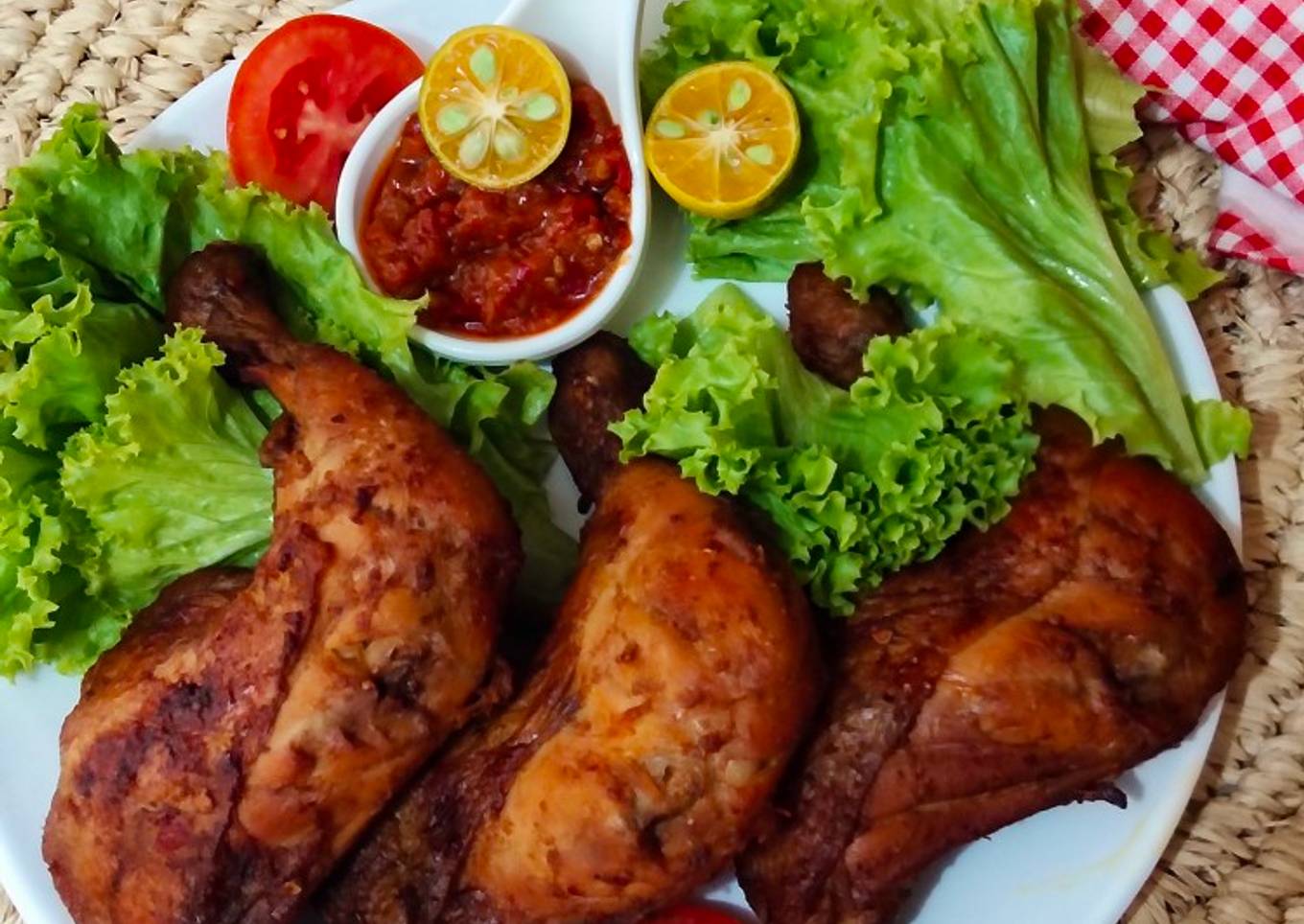 Ayam Panggang Bumbu Rujak