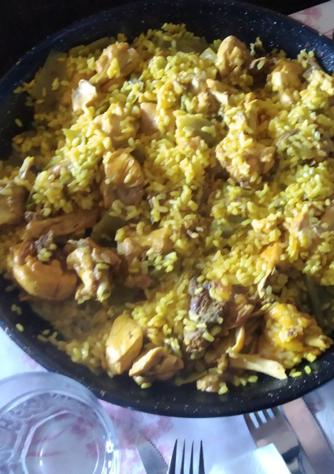 Una foto de Paella de Valencia