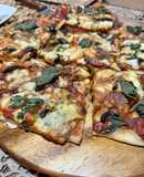 Masa de pizza a la piedra