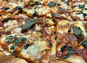 Una foto de Masa de pizza a la piedra