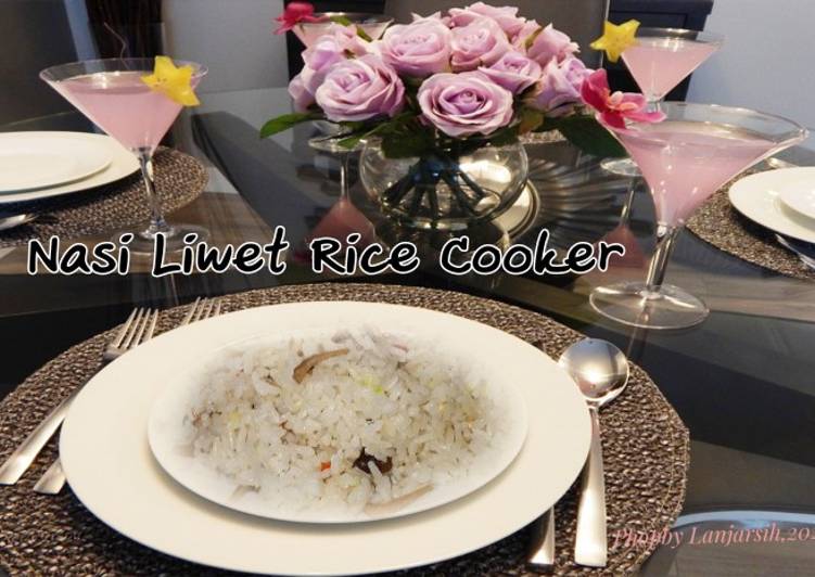 Rahasia Membuat Nasi Liwet Rice Cooker Anti Gagal