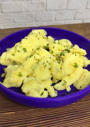 Foto resep Scrambled egg MPASI