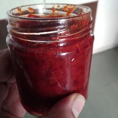 A picture of Schezwan Sauce.