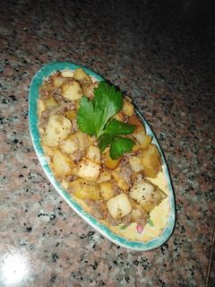 صورة لوصفة مفركة البطاطا