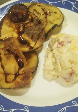 Foto principal de Berenjenas fritas con miel de caña