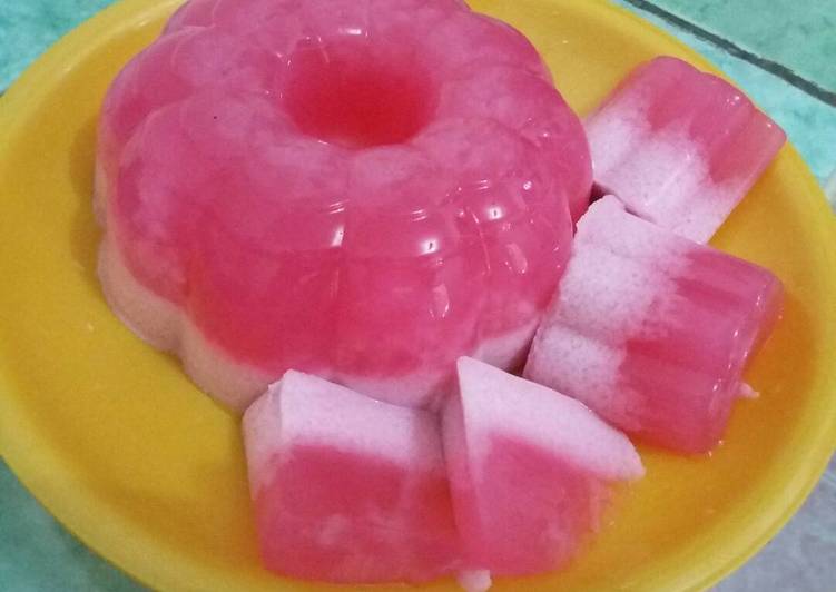 Bumbu Puding susu strawberry | Resep Bumbu Puding susu strawberry Yang Menggugah Selera