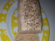 Una foto de pan de semillas de lino