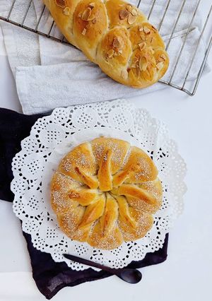 Hình của món Bánh mì sữa hokkaido.