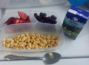 Una foto de Lunch de lunes para chicos de secundaria #healthy #lunch