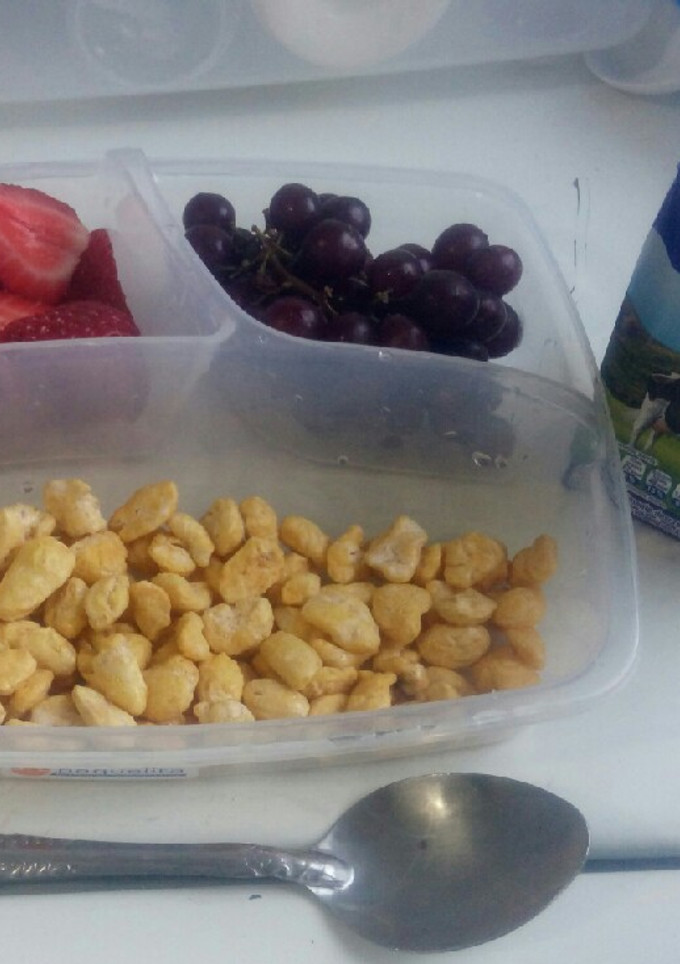 Una foto de Lunch de lunes para chicos de secundaria #healthy #lunch