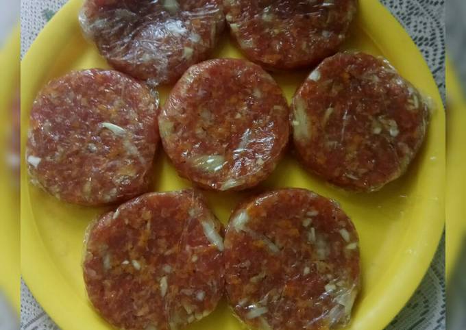 Bagaimana Menyiapkan 348. Patty Beef Burger Anti Gagal