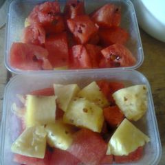 Fruit salad A picture of Fruit salad.