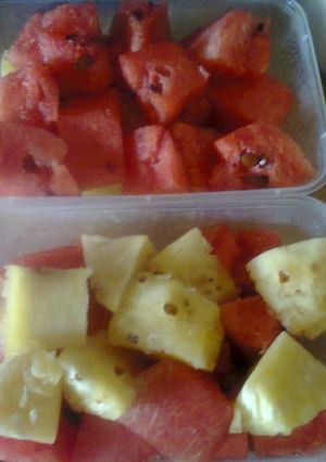 A picture of Fruit salad.