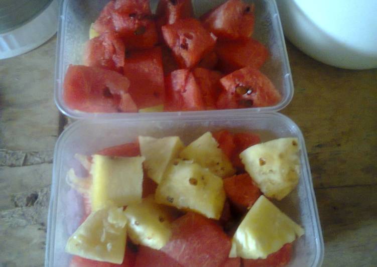 Recipe of Super Quick Homemade Fruit salad