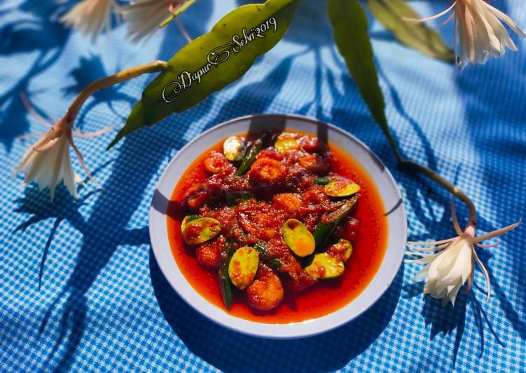 Cara Gampang Membuat Balado Udang Pete, Enak Banget