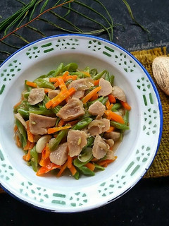 Foto resep Oseng buncis bakso #pr_recookolahanbakso