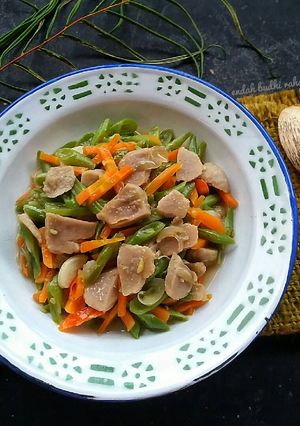 Foto resep Oseng buncis bakso #pr_recookolahanbakso