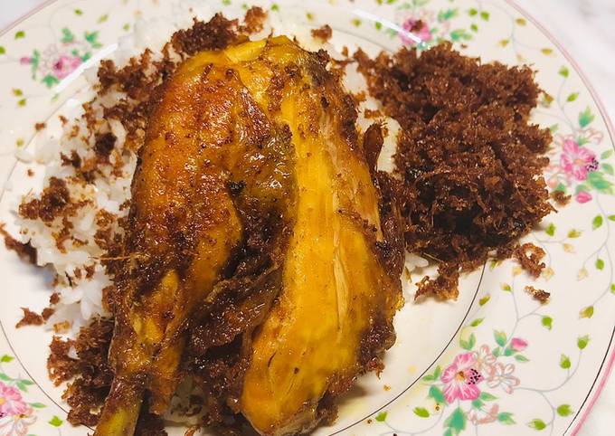 Cara Membuat 59🍒 Ayam goreng lengkuas 2in1 soto, Enak