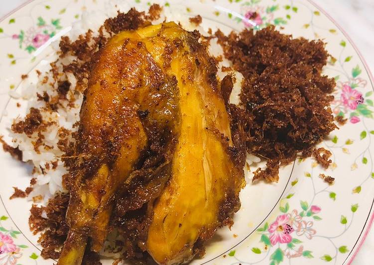 Resep 59🍒 Ayam goreng lengkuas 2in1 soto Lezat Sekali